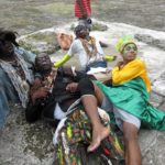 Congos Posing For Pictures After Tourist Presentation (Photo by Oronike Odeleye)